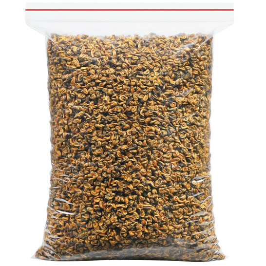 滇红金螺蜜香特级250g 茶叶红茶新茶春茶 凤庆金丝滇红金芽红螺工夫红茶散装