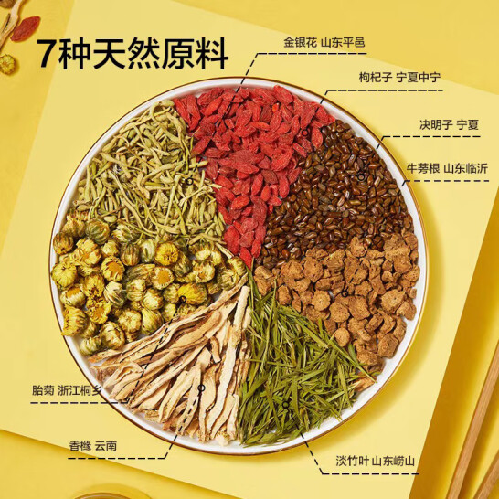 菊花决明子茶150g（5g*30）枸杞金银花茶叶缓解目熬夜养生