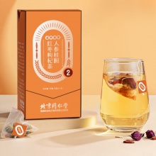 造养青年 人参桂圆红枣枸杞茶-75克中秋礼品 人参枸杞红枣桂圆红玫瑰组合茶
